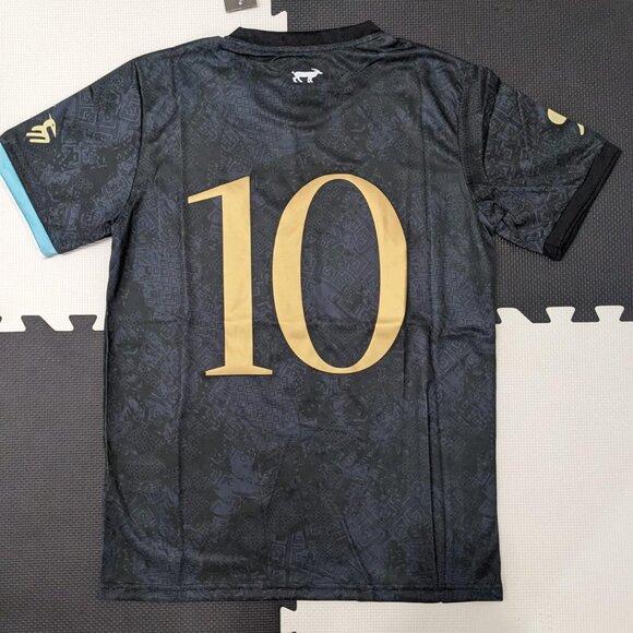 Argentina Messi Black Jersey La Pulga #10 Special Edition Version - Picture 2 of 8